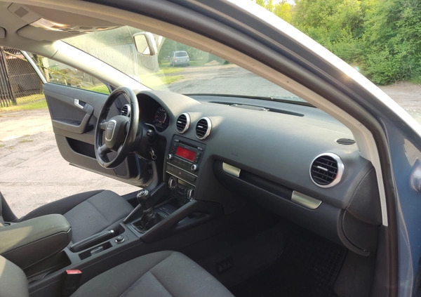 Audi A3 cena 24999 przebieg: 208000, rok produkcji 2010 z Konin małe 352